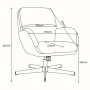 Relax chair URH taupe