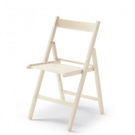 Folding chair CUTE white