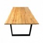Table top LIZA 140x80 tree edge DL