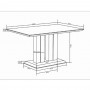 Table JANIZE 140x90