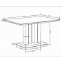 Table JANIZE 140x90