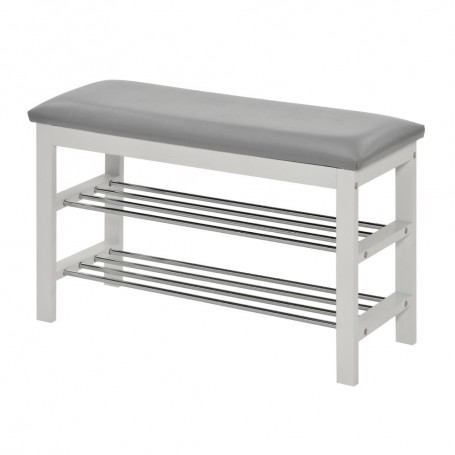 Bench RONDE gray + white