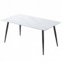 Table DOMATO 140x80 gray