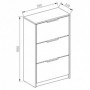 Shoe rack NOE 3