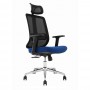 Office chair MANNA black+blue