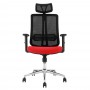 Office chair MANNA black+red