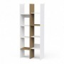 Cube cabinet ACCESS white + brown
