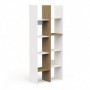 Cube cabinet ACCESS white + brown