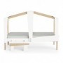 Bed CABANE white