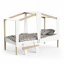 Bed CABANE white