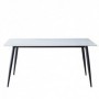 Table DOMATO 140x80 grey marble