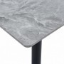 Table DOMATO 140x80 grey marble