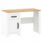 Office desk RONCO 2 white + oak