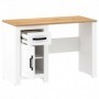 Office desk RONCO 2 white + oak