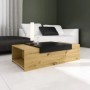 Coffee table GORITA 2 oak + black