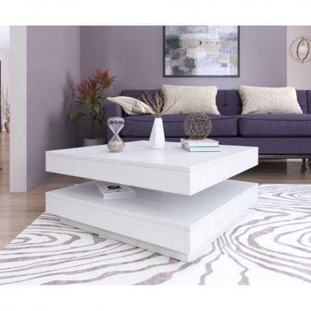 Coffee table SOLIERA white