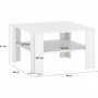 Coffee table VERNIO white