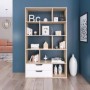 Cube cabinet BIERA sonoma + white
