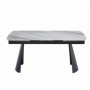 Extension table VENOM white + blue
