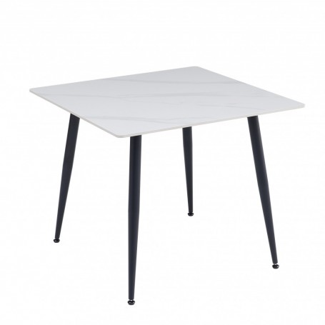Table ADRIA 90 marble white