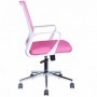 Office chair LAURA pink