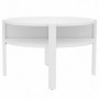 Coffee table TOBAGO white