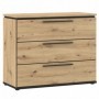 Sideboard IZO oak + black