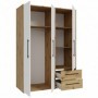 Wardrobe MOKKARIS 833 white