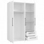 Wardrobe MOKKARIS 833 white
