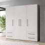 Wardrobe MOKKARIS 841 white