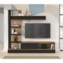 Wall unit GELUZA oak + black