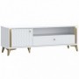 TV chest FORREST HILLS 121 white + gold