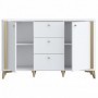 Sideboard FORREST HILLS 231 white + gold