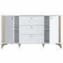 Sideboard FORREST HILLS 232 white + gold