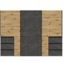Wardrobe WINN 270 oak + grey
