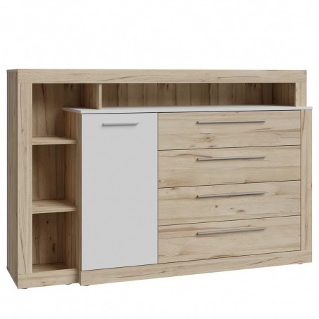 Sideboard KASURA oak + grey