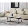 Coffee table RALOS white + gold