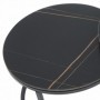 2-set coffee table TINCI black marble + gold