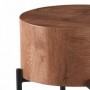 Coffee table KAMIK HIGH brown