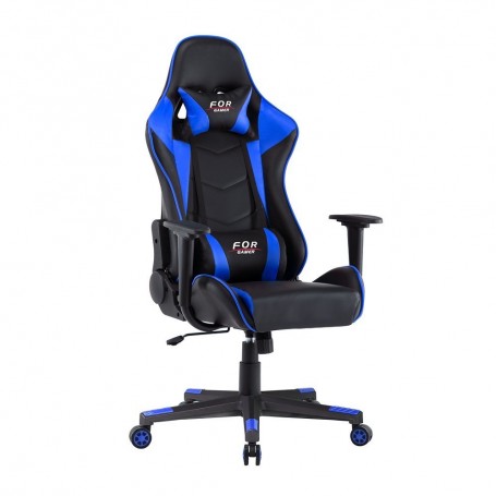 Office chair LEON black+blue