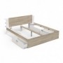 Bed LIFE 385319 180x200 kronberg oak + white
