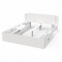 Bed LIFE 385318 180x200 white