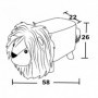 Pouf LION