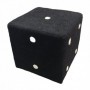 Tabure DICE črn