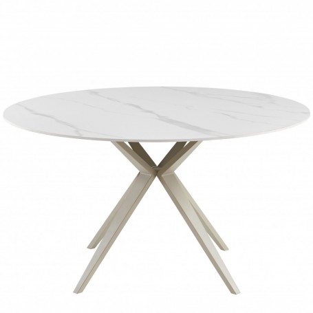 Table VALERA 135 marble white