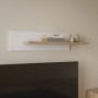 Shelf SKELPE white + oak
