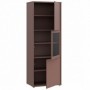 Display cabinet ALICE SPRINGS 711 terracotta