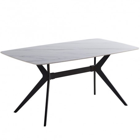 Miza OLTEN 180 marmor + bela