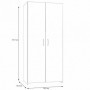 Wardrobe WEST MARIN 120 white