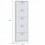 Shoe cabinet NET MSA712 white